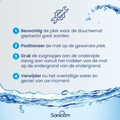 Merkloos Badmat Antislip - Douchemat - Antislipmat Bad - Antislipmat Douche - Schimmelbestendig - Met Zuignappen - Wasbaar - Zwart -Badkamerartikelen Winkel 1200x1200 1737