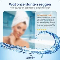 Merkloos Douchemat - Badmat Antislip - Antislipmat Douche - Antislipmat Bad - ​​Schimmelbestendig - Met Zuignappen - Wasbaar - Zwart -Badkamerartikelen Winkel 1200x1200 1766