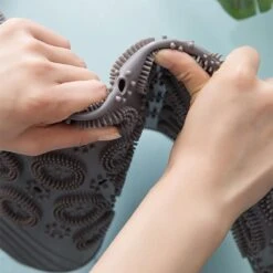 Merkloos TDR-Antislip Mat - 55x55CM - Rond - Grijs - Badmat Badkamer - Douchemat - Badkamermat - Antislipmat Voor Douche -Badkamerartikelen Winkel 1200x1200 1779