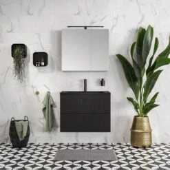 Sealskin Brix - Wandkubus Wandelement Wandrek - 12x24x24 Cm - Metaal - Zwart 18 Sealskin Brix - Wandkubus Wandelement Wandrek - 12x24x24 Cm - Metaal - Zwart -Badkamerartikelen Winkel 1200x1200 1792