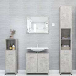 VidaXL Badkamerkast 60x33x61 Cm Spaanplaat Betongrijs 21 VidaXL Badkamerkast 60x33x61 Cm Spaanplaat Betongrijs -Badkamerartikelen Winkel 1200x1200 1795