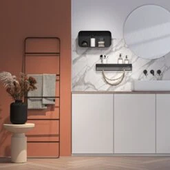 Sealskin Brix - Wandkubus Wandelement Wandrek - 12x50x24 Cm - Metaal - Zwart 18 Sealskin Brix - Wandkubus Wandelement Wandrek - 12x50x24 Cm - Metaal - Zwart -Badkamerartikelen Winkel 1200x1200 1834