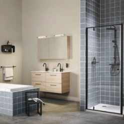 Sealskin Brix - Wandkubus Wandelement Wandrek - 12x50x24 Cm - Metaal - Zwart 19 Sealskin Brix - Wandkubus Wandelement Wandrek - 12x50x24 Cm - Metaal - Zwart -Badkamerartikelen Winkel 1200x1200 1835