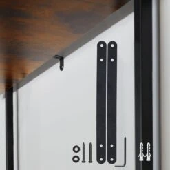 Tectake - Badkamerrek Seattle - Industrial Dark - 404435 -Badkamerartikelen Winkel 1200x1200 1852