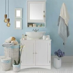 Wastafelkast - Badkamermeubel Met Uitsparing - 60 X 60 X 30 Cm - Wit - Badkamerkast 11 Wastafelkast - Badkamermeubel Met Uitsparing - 60 X 60 X 30 Cm - Wit - Badkamerkast -Badkamerartikelen Winkel 1200x1200 1905