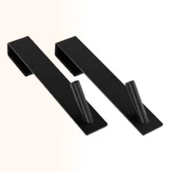 NovaQ Handoekhaakjes - Handoekhouder- Zwart - Douchewand Haak - Set Van 2 Stuks -Badkamerartikelen Winkel 1200x1200 193