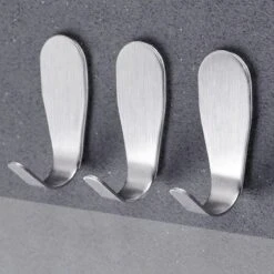 Handdoekhaakjes - Zelfklevende Haakjes - 4 Stuks - Plakhaakjes - Sterke Lijm -Badkamerartikelen Winkel 1200x1200 194