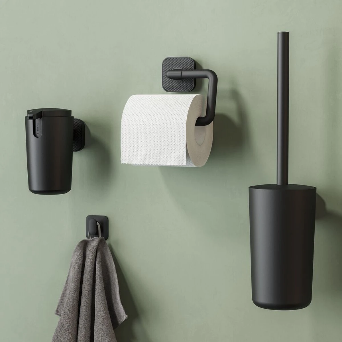 Tiger Carv - Handdoekhaak Groot - Zwart 5 Tiger Carv - Handdoekhaak Groot - Zwart - Afbeelding 5