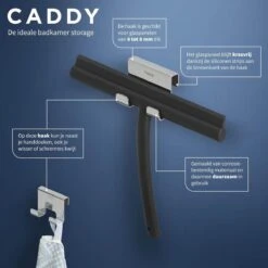 Tiger Caddy - Douchehaak - Glaspaneel Dikte 6-8 Mm - 3,5 X 7 X 5 Cm - Chroom 19 Tiger Caddy - Douchehaak - Glaspaneel Dikte 6-8 Mm - 3,5 X 7 X 5 Cm - Chroom -Badkamerartikelen Winkel 1200x1200 215