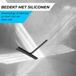 Minismus Extra Brede Douchewisser Met Magneethouder Ophangsysteem Ophanghaak - 33 Cm Breed - Zwart -Badkamerartikelen Winkel 1200x1200 260