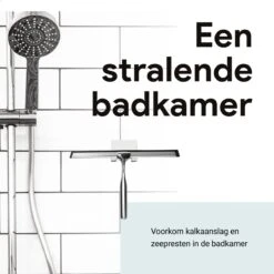 Douchewisser Met Ophanghaak En 2 Extra Strips - Raamwisser Voor Douche - Raamtrekker Chroom -Badkamerartikelen Winkel 1200x1200 271