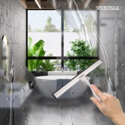 Douchewisser Rvs - Luxe Trekker Douche - Raamwisser Met Ophanghaak - Douchetrekker - Niet Boren - Chroom -Badkamerartikelen Winkel 1200x1200 311