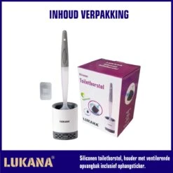 Lukana Siliconen WC Borstel Met Zeepdispenser - Hervulbaar - Vrijstaand Of Hangend - Sneldrogend, Hygiënisch & Antibacteriële Werking - Zonder Boren - Toilet Brush - Toiletborstel Houder - Lekbak 14 Lukana Siliconen WC Borstel Met Zeepdispenser - Hervulbaar - Vrijstaand Of Hangend - Sneldrogend, Hygiënisch & Antibacteriële Werking - Zonder Boren - Toilet Brush - Toiletborstel Houder - Lekbak -Badkamerartikelen Winkel 1200x1200 340