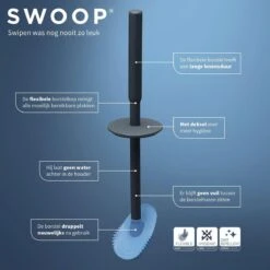 Tiger Tess - Toiletborstelhouder Met Opbergfunctie Vrijstaand En Swoop® Borstel Flexibel - Zwart / Antraciet -Badkamerartikelen Winkel 1200x1200 353