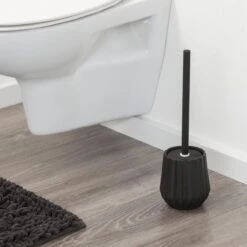 Sealskin Arte Toiletborstel Met Houder Vrijstaand - Zwart -Badkamerartikelen Winkel 1200x1200 391