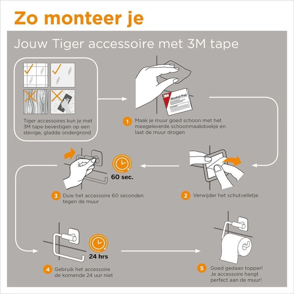 Tiger Tune - Toiletaccessoireset - Toiletborstel Met Houder - Toiletrolhouder Zonder Klep - Handdoekhaak – Messing Geborsteld / Zwart 4 Tiger Tune - Toiletaccessoireset - Toiletborstel Met Houder - Toiletrolhouder Zonder Klep - Handdoekhaak – Messing Geborsteld / Zwart - Afbeelding 4