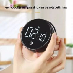 Merkloos Douchetimer - Douchewekker - Magnetisch - Digitaal - Spatwaterdicht - Zwart -Badkamerartikelen Winkel 1200x1200 47