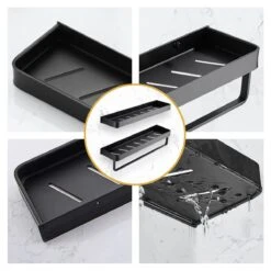 Merkloos Doucherek Zonder Boren 2x 30 Cm – Doucherek – Doucherek Hangend – Badkamerrek – Zonder Boren – IP68 Waterdicht – 4KG Draagkracht – Zwart RVS 18 Merkloos Doucherek Zonder Boren 2x 30 Cm – Doucherek – Doucherek Hangend – Badkamerrek – Zonder Boren – IP68 Waterdicht – 4KG Draagkracht – Zwart RVS -Badkamerartikelen Winkel 1200x1200 582