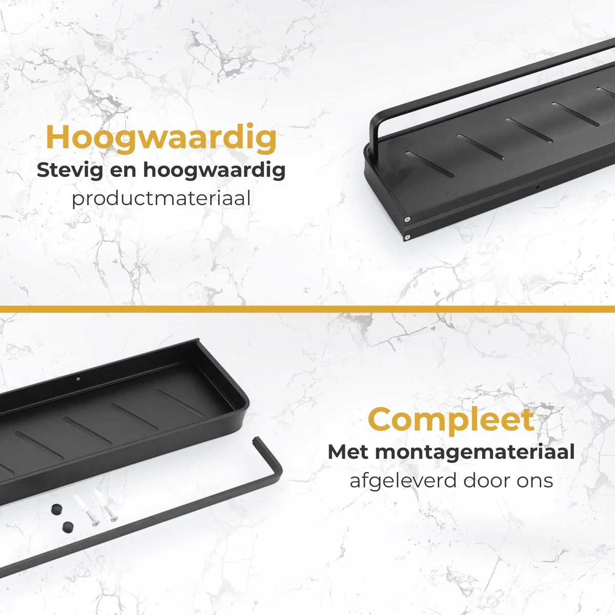 Merkloos Doucherek Zonder Boren 2x 30 Cm – Doucherek – Doucherek Hangend – Badkamerrek – Zonder Boren – IP68 Waterdicht – 4KG Draagkracht – Zwart RVS 10 Merkloos Doucherek Zonder Boren 2x 30 Cm – Doucherek – Doucherek Hangend – Badkamerrek – Zonder Boren – IP68 Waterdicht – 4KG Draagkracht – Zwart RVS - Afbeelding 10