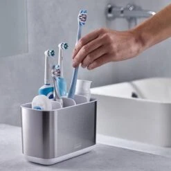 Joseph Joseph Tandenborstelhouder 6 Vaks - 6-vaks - Sorteervakken & Decoratief -Badkamerartikelen Winkel 1200x1200 596