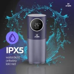 Lavrai - Automatische Zeepdispenser - Zeeppompje - Met LCD Scherm - Opldaadbaar - En Infrarood Sensor -Badkamerartikelen Winkel 1200x1200 62