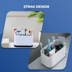 Roegaarden Tandenborstelhouder – Badkamer Organizer – 6 Sorteervakken - Met Lekbak -Wit 9 Roegaarden Tandenborstelhouder – Badkamer Organizer – 6 Sorteervakken - Met Lekbak -Wit -Badkamerartikelen Winkel 1200x1200 628