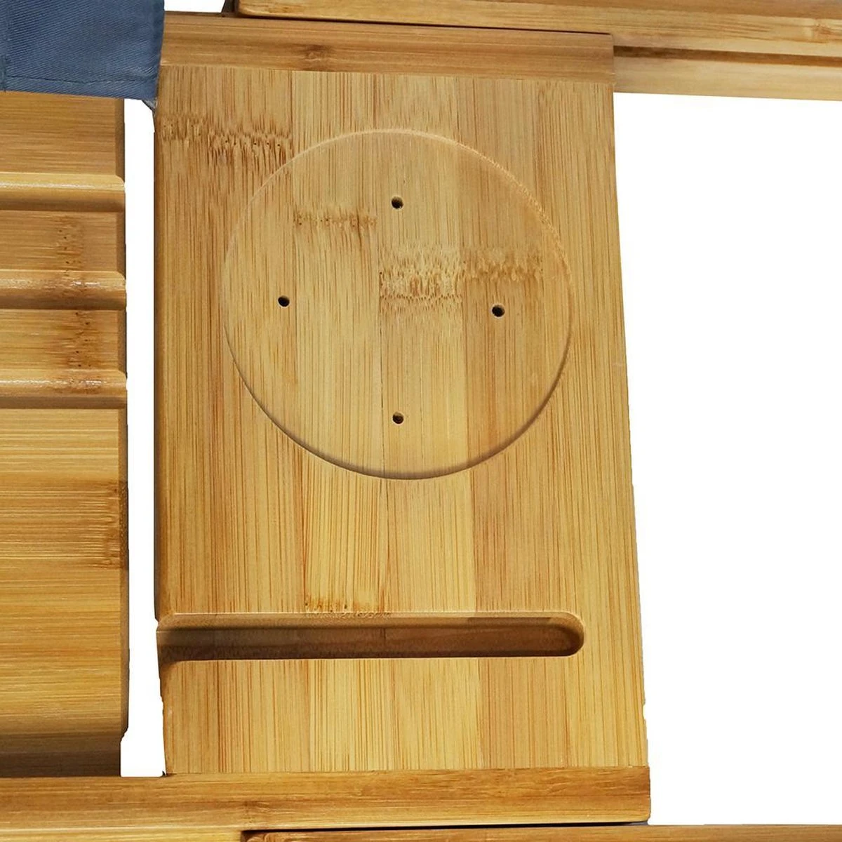 IVOL Badplank Bamboe - Badplank Hout Met Badrek Houders - Uitschuifbaar - 75 Tot 110 Cm 5 IVOL Badplank Bamboe - Badplank Hout Met Badrek Houders - Uitschuifbaar - 75 Tot 110 Cm - Afbeelding 5