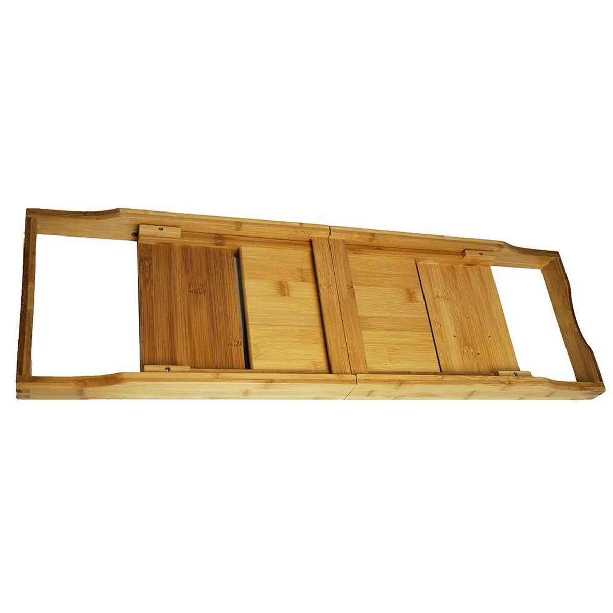 IVOL Badplank Bamboe - Badplank Hout Met Badrek Houders - Uitschuifbaar - 75 Tot 110 Cm 7 IVOL Badplank Bamboe - Badplank Hout Met Badrek Houders - Uitschuifbaar - 75 Tot 110 Cm - Afbeelding 7