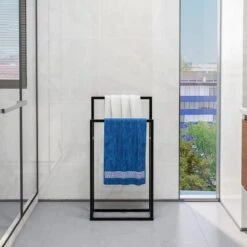 Handdoekrek Staand - Handdoek Houder - Badkamerrek - RVS - Hoogwaardige Kwaliteit -Badkamerartikelen Winkel 1200x1200 65