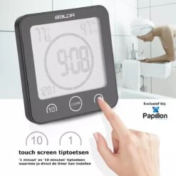 Merkloos Badkamerklok Digitaal - Douche Timer & Klok - Zuignap - Zwart 9 Merkloos Badkamerklok Digitaal - Douche Timer & Klok - Zuignap - Zwart -Badkamerartikelen Winkel 1200x1200 67