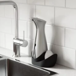 Umbra Zeepdispenser Met Sensor En Sponsbakje Grijs - Grijs -Badkamerartikelen Winkel 1200x1200 723