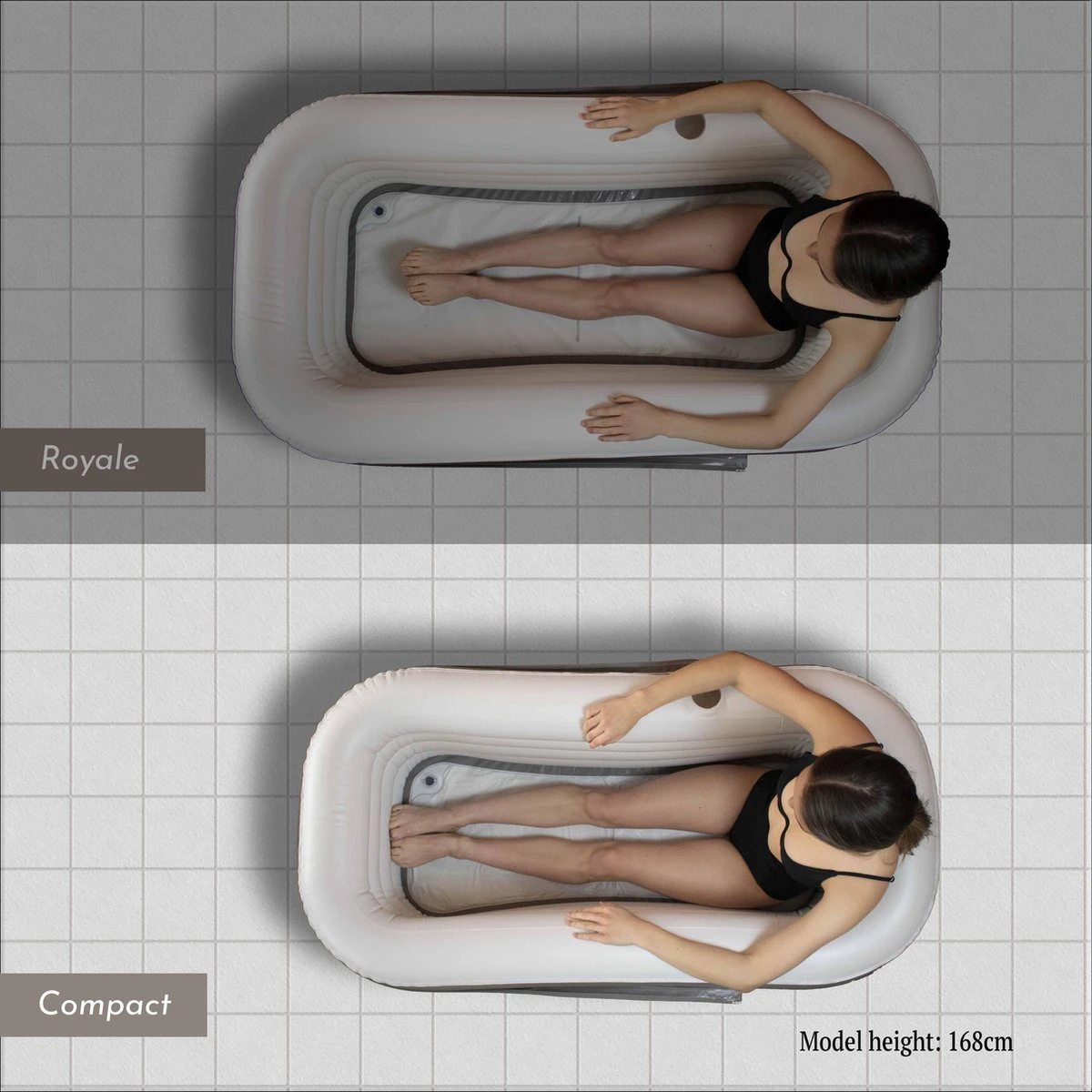 Tubble® Compact - Klein Opblaasbaar Ligbad 140 Cm Lang – Opvouwbaar Bad Voor Volwassenen Tot 170cm - IJsbad Wim Hof Methode - Zitbad - 200L 5 Tubble® Compact - Klein Opblaasbaar Ligbad 140 Cm Lang – Opvouwbaar Bad Voor Volwassenen Tot 170cm - IJsbad Wim Hof Methode - Zitbad - 200L - Afbeelding 5