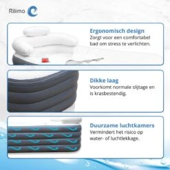 Opblaasbaar Bad Ligbad Zitbad Volwassenen - Ijsbad Badkuip Opblaasbad - Opvouwbaar Bad Opblaas Bad Antraciet 15 Opblaasbaar Bad Ligbad Zitbad Volwassenen - Ijsbad Badkuip Opblaasbad - Opvouwbaar Bad Opblaas Bad Antraciet -Badkamerartikelen Winkel 1200x1200 824