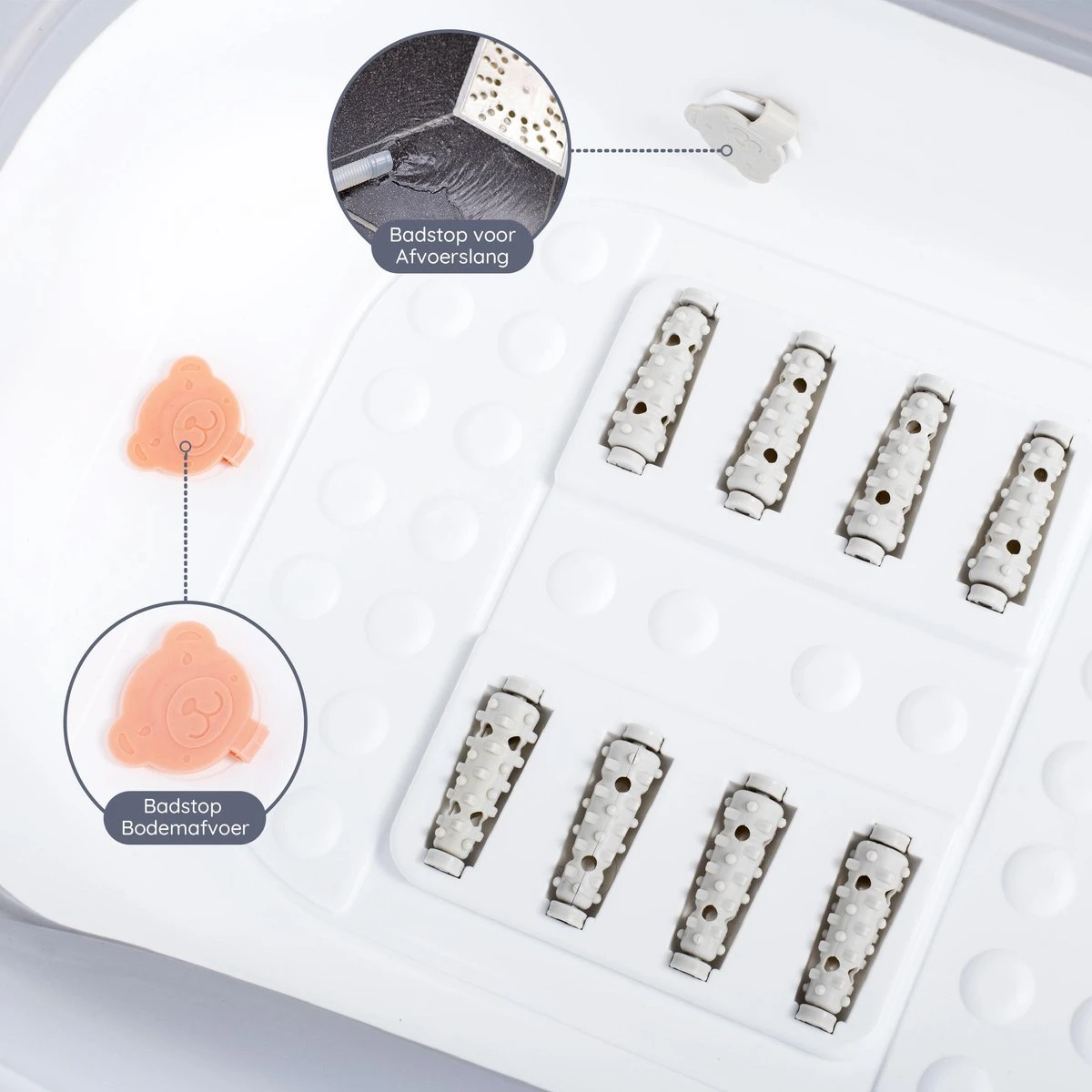 HelloBath Opvouwbaar Zitbad - Bath Bucket - 148cm - 220L - Extra Lang - Incl. Badkussen & Opberghoes 14 HelloBath Opvouwbaar Zitbad - Bath Bucket - 148cm - 220L - Extra Lang - Incl. Badkussen & Opberghoes - Afbeelding 14