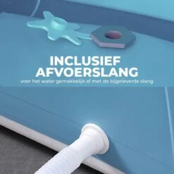 Foresta Opvouwbaar Bad Voor Volwassenen - 150cm - Bath Bucket - Blauw -Badkamerartikelen Winkel 1200x1200 895