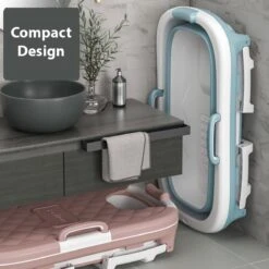 Simple Fix Zitbad - 138cm - Opvouwbaar Bad - Bath Bucket - Zitbad Voor Volwassenen - 220L - Extra Lang - Blauw 10 Simple Fix Zitbad - 138cm - Opvouwbaar Bad - Bath Bucket - Zitbad Voor Volwassenen - 220L - Extra Lang - Blauw -Badkamerartikelen Winkel 1200x1200 908