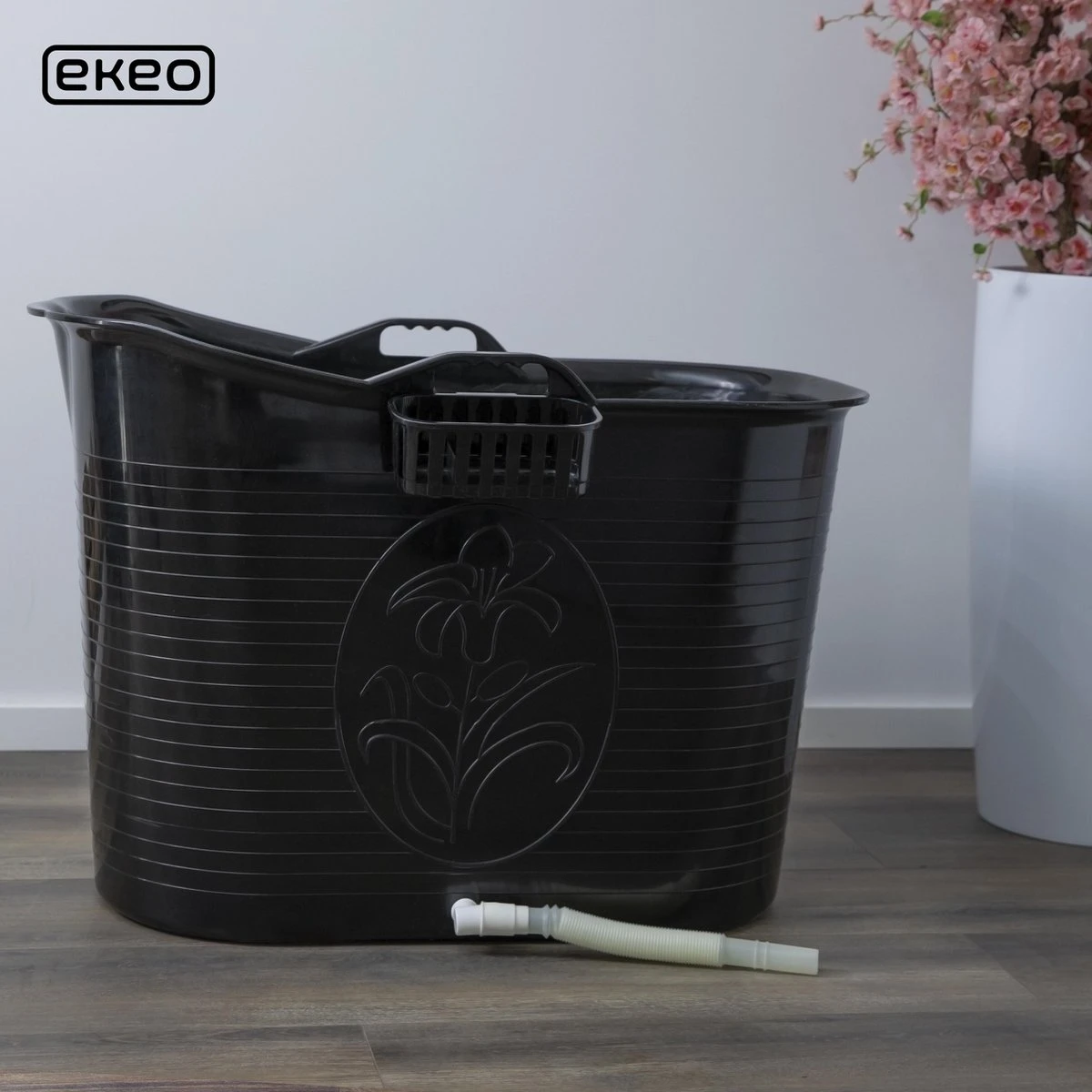 EKEO Zitbad - 200L - Voor Volwassenen - Zwart 2 EKEO Zitbad - 200L - Voor Volwassenen - Zwart - Afbeelding 2