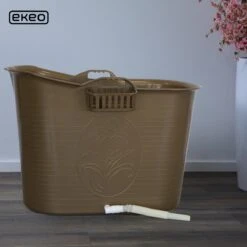 LIFEBATH - Zitbad Nancy - Bath Bucket - Mobiele Badkuip - 200L - Voor Volwassenen - Goud -Badkamerartikelen Winkel 1200x1200 962