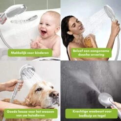 Salvano Douchekop - Waterbesparend - Regendouche - 9 Standen -Badkamerartikelen Winkel 1200x1200 977