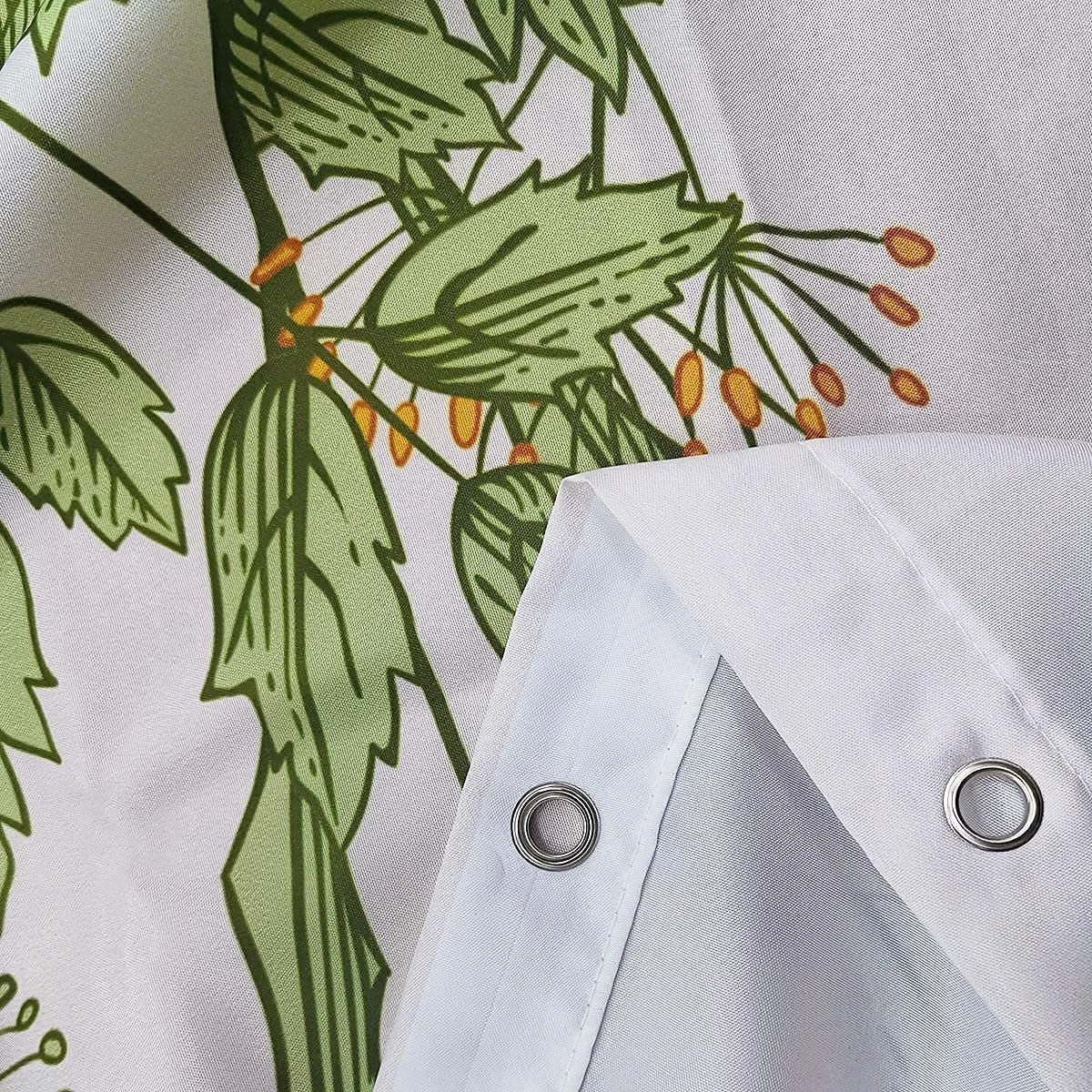 3BMT Douchegordijn Design - Bloemen - 180 X 200 Cm - Met Ringen 3 3BMT Douchegordijn Design - Bloemen - 180 X 200 Cm - Met Ringen - Afbeelding 3