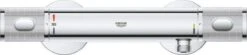GROHE Grohtherm 1000 Performance Thermostatische Douchekraan - 15cm - Met Koppelingen - EcoJoy® - Chroom - 34776000 -Badkamerartikelen Winkel 1200x265