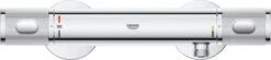 GROHE QuickFix Precision Feel Thermostatische Douchekraan - EcoJoy - CoolTouch - Incl. Koppelingen - 15 Cm - 34790000 -Badkamerartikelen Winkel 1200x267