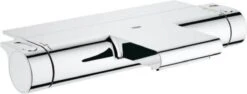 GROHE Grohtherm 2000 New Thermostatische Badkraan - 15cm - CoolTouch - Met Tray - Chroom - 34464001 -Badkamerartikelen Winkel 1200x457 1