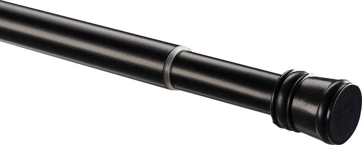 ACAZA Douche Gordijnstang XL, Aanpasbaar Van 140 Tot 260 Cm, Zelfklemmend, Zwart 5 ACAZA Douche Gordijnstang XL, Aanpasbaar Van 140 Tot 260 Cm, Zelfklemmend, Zwart - Afbeelding 5