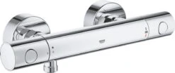 GROHE Grohtherm 800 Cosmopolitan Thermostatische Douchekraan - Met Koppelingen - Chroom - 34765000 -Badkamerartikelen Winkel 1200x503