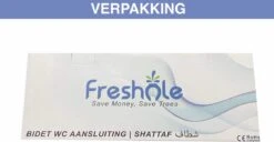 Bidet Handdouche Toilet Sproeier Shattaf Sprayer WC Papier Besparend - Dubbel Spray Koud Water - Badkamer Accessoires - Freshole® 21 Bidet Handdouche Toilet Sproeier Shattaf Sprayer WC Papier Besparend - Dubbel Spray Koud Water - Badkamer Accessoires - Freshole® -Badkamerartikelen Winkel 1200x622 3