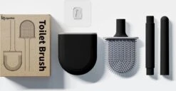 WC Borstel – Siliconen – Zwart – WC Borstel Met Houder – Vrijstaand – Hangend – WC Borstel En Houder – WC Borstel Zwart -Badkamerartikelen Winkel 1200x623