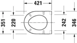 Duravit Starck 3 Closetzitting 0063890000 -Badkamerartikelen Winkel 1200x670 3