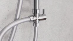 SCHÜTTE Mallorca Douchesysteem - Regendouche - 95 Cm Stang - Wandhouder In Hoogte Verstelbaar - Chroom -Badkamerartikelen Winkel 1200x675 11