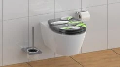 SCHÜTTE WC-Bril 82374 STONE - Duroplast - Soft Close - Afklikbaar - RVS-Scharnieren - Decor - 3-zijdige Print -Badkamerartikelen Winkel 1200x675 22